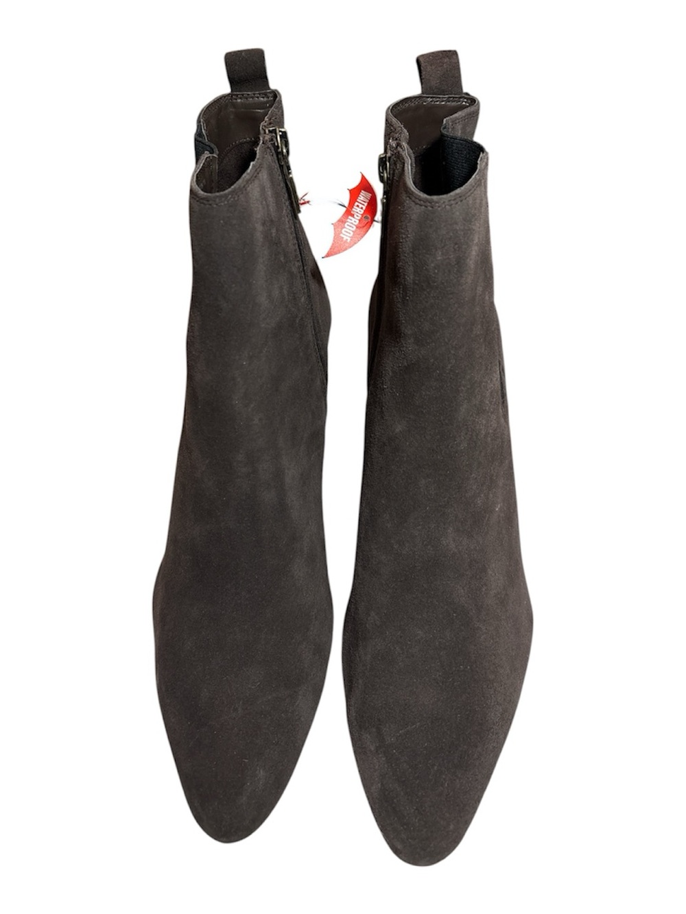 Blondo Brown Suede Pointed Toe Ankle Boots